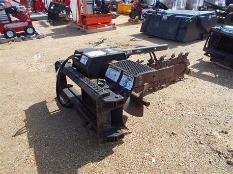 trencher attachment skid steer|lowe skid steer attachments.